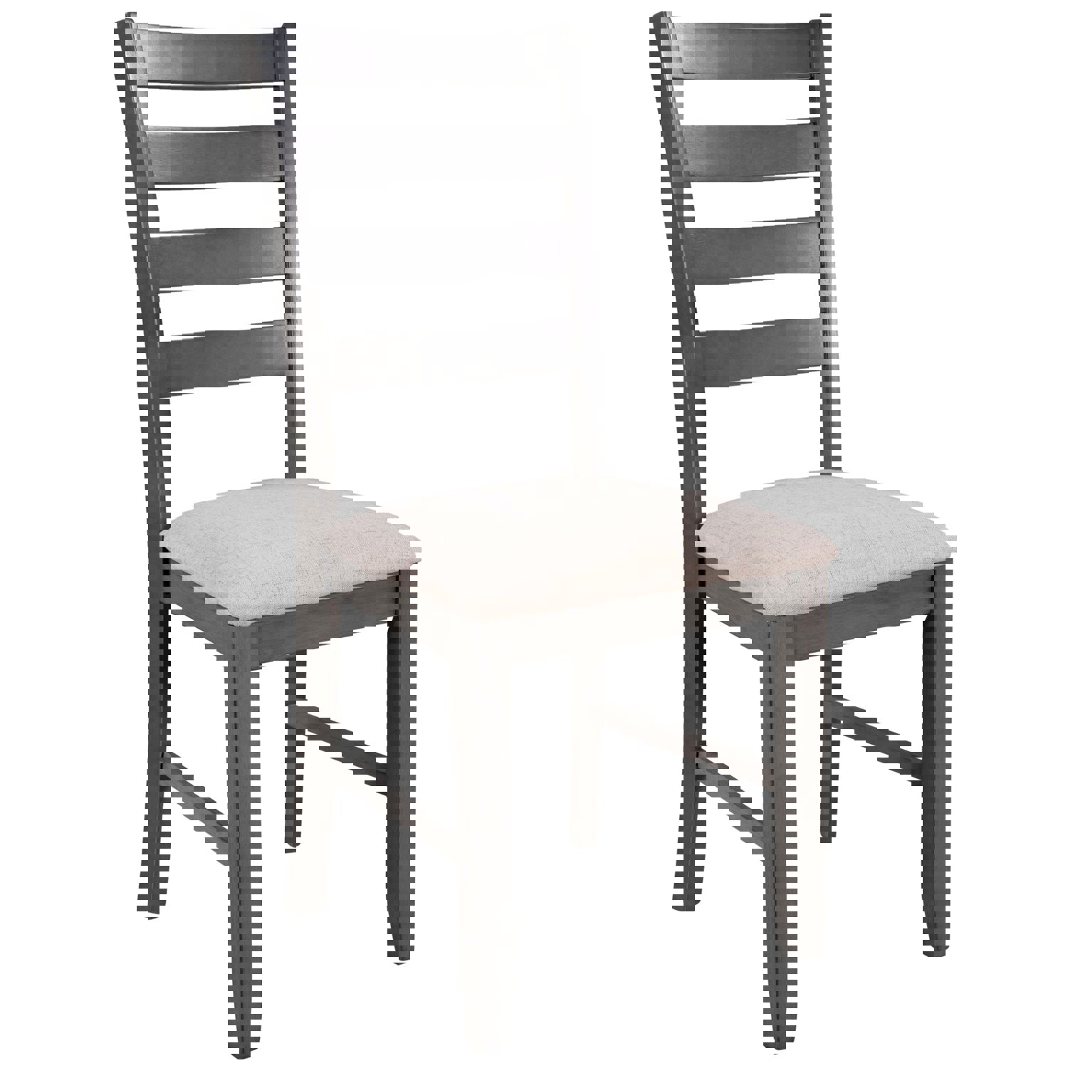 6-Pieces Solid Wood Dining Room Set with Rectangular Table, 4 Chairs, and Bench