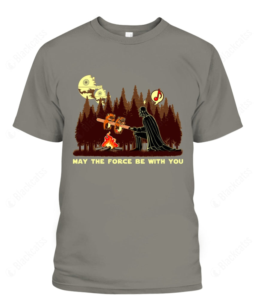 Camp Vader Custom Graphic Unisex Cotton T-Shirt