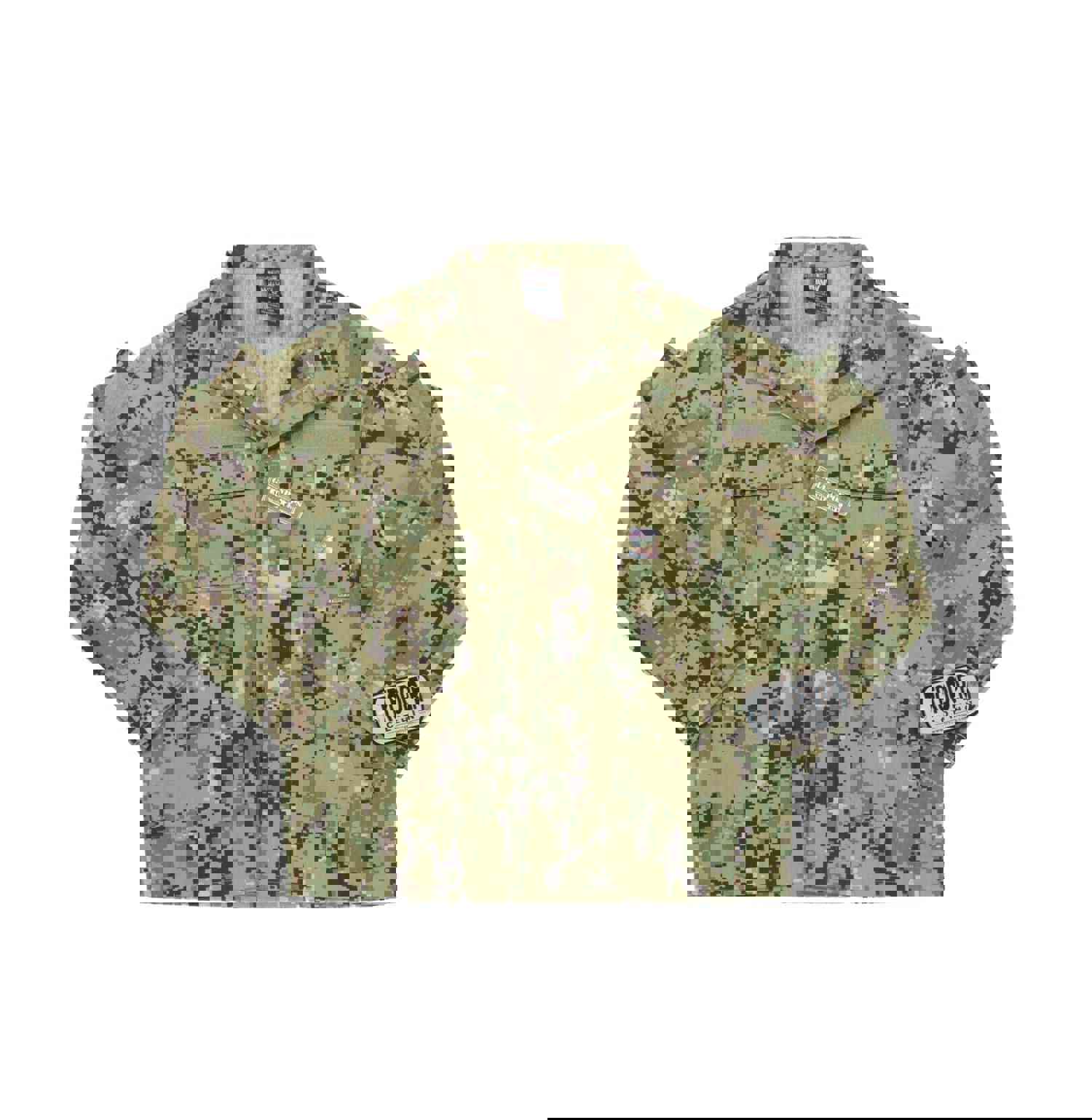 Trooper Clothing U.S. NAVY YOUTH NWU III CAMO RIPSTOP JACKET *LICENSED*