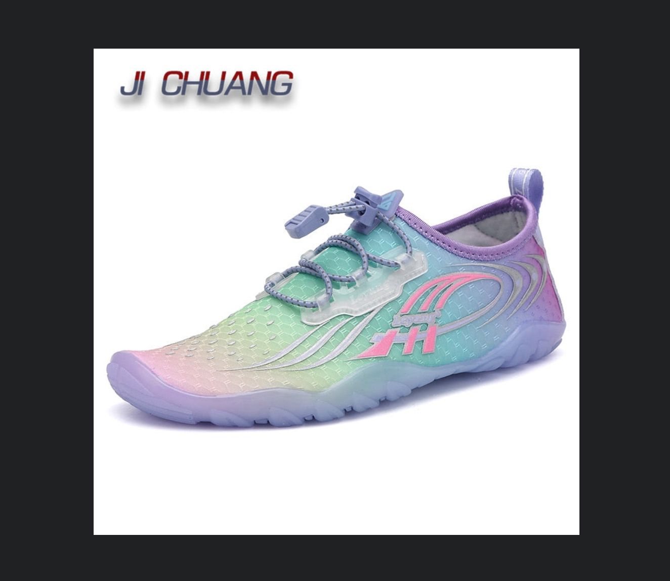 COZOK Women's Colorful Outdoor Aqua Shoes for Water Sports & Yoga