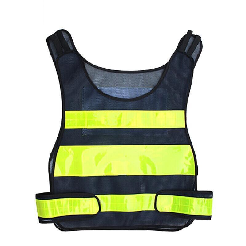 Black Mesh Reflective Vest Safety Clothes for Outdoor Working
