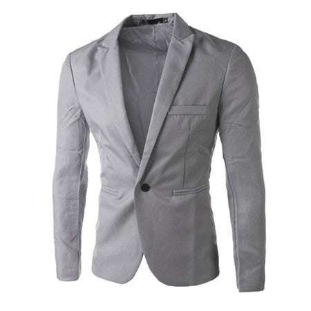 New Arrival Men's Slim Fit Casual Blazer - Red & Navy Blue