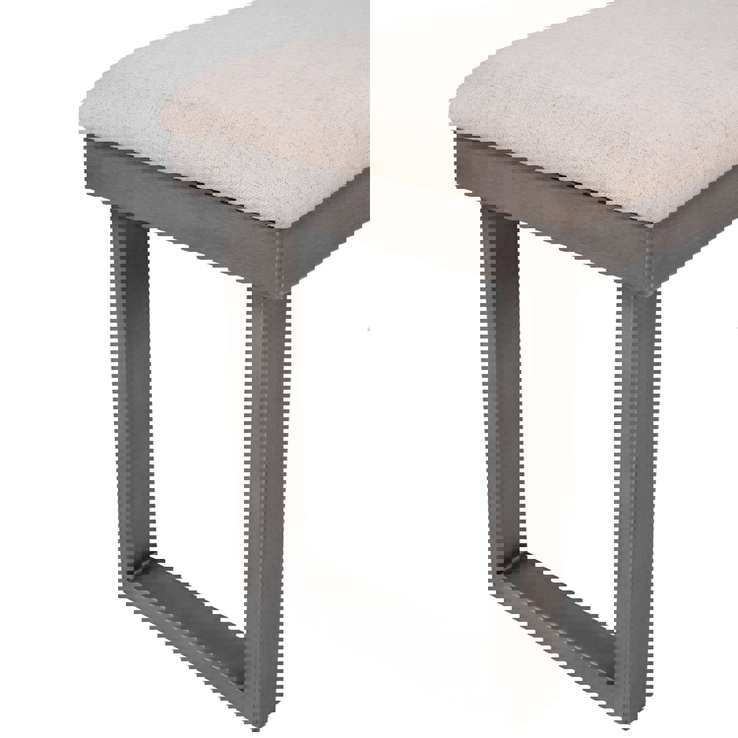 6-Pieces Solid Wood Dining Room Set with Rectangular Table, 4 Chairs, and Bench