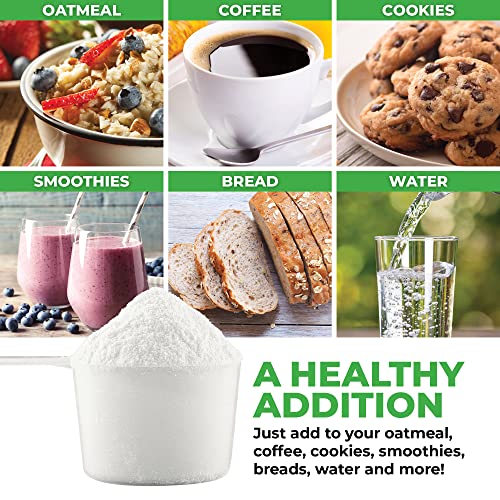 Advanced Hydrolyzed Collagen Peptides - Unflavored Protein Powder for Joints and Bones