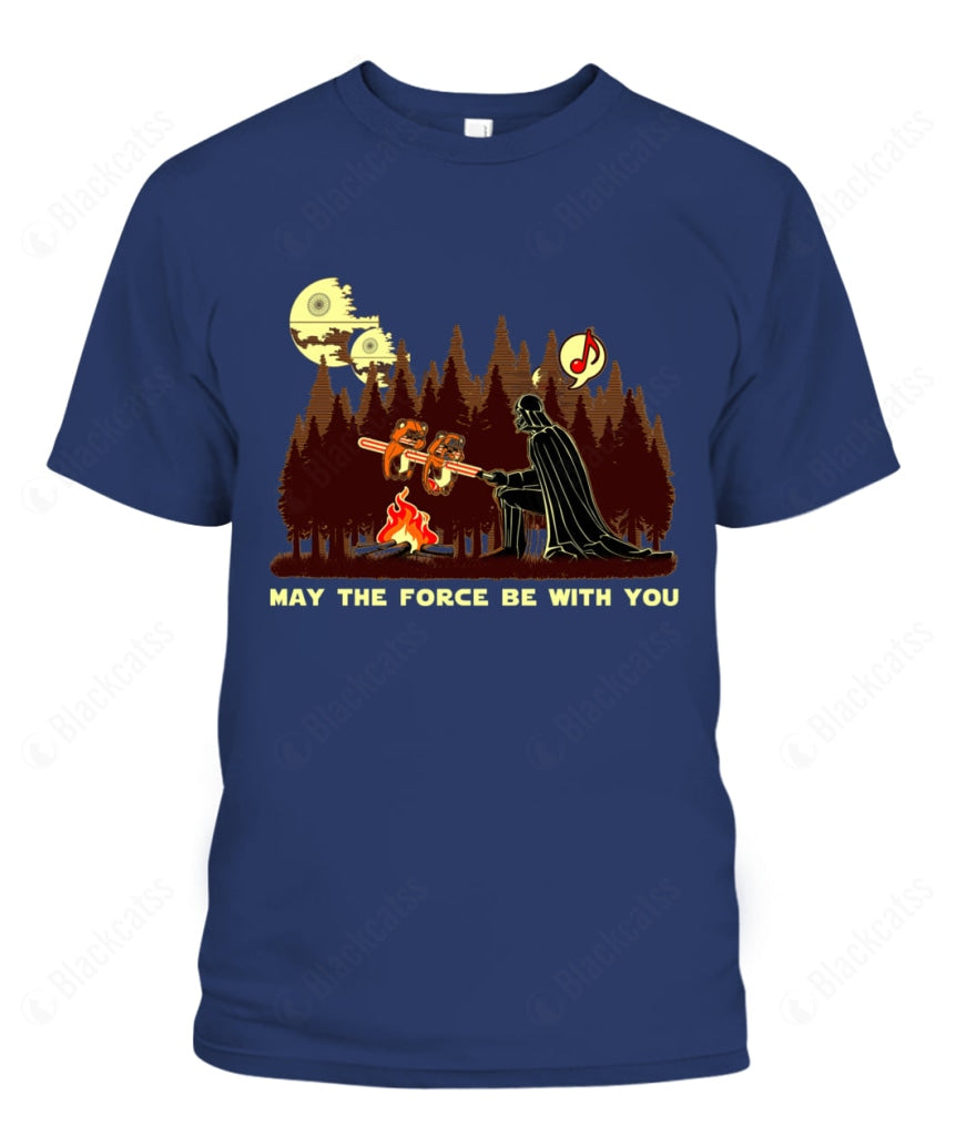 Camp Vader Custom Graphic Unisex Cotton T-Shirt