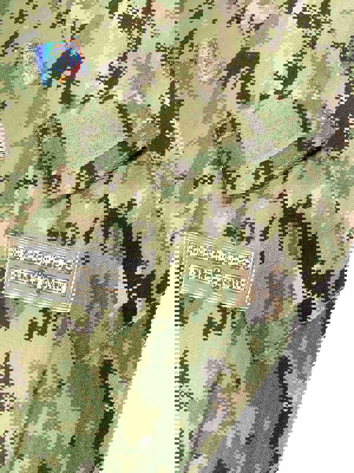 Trooper Clothing U.S. NAVY YOUTH NWU III CAMO RIPSTOP JACKET *LICENSED*