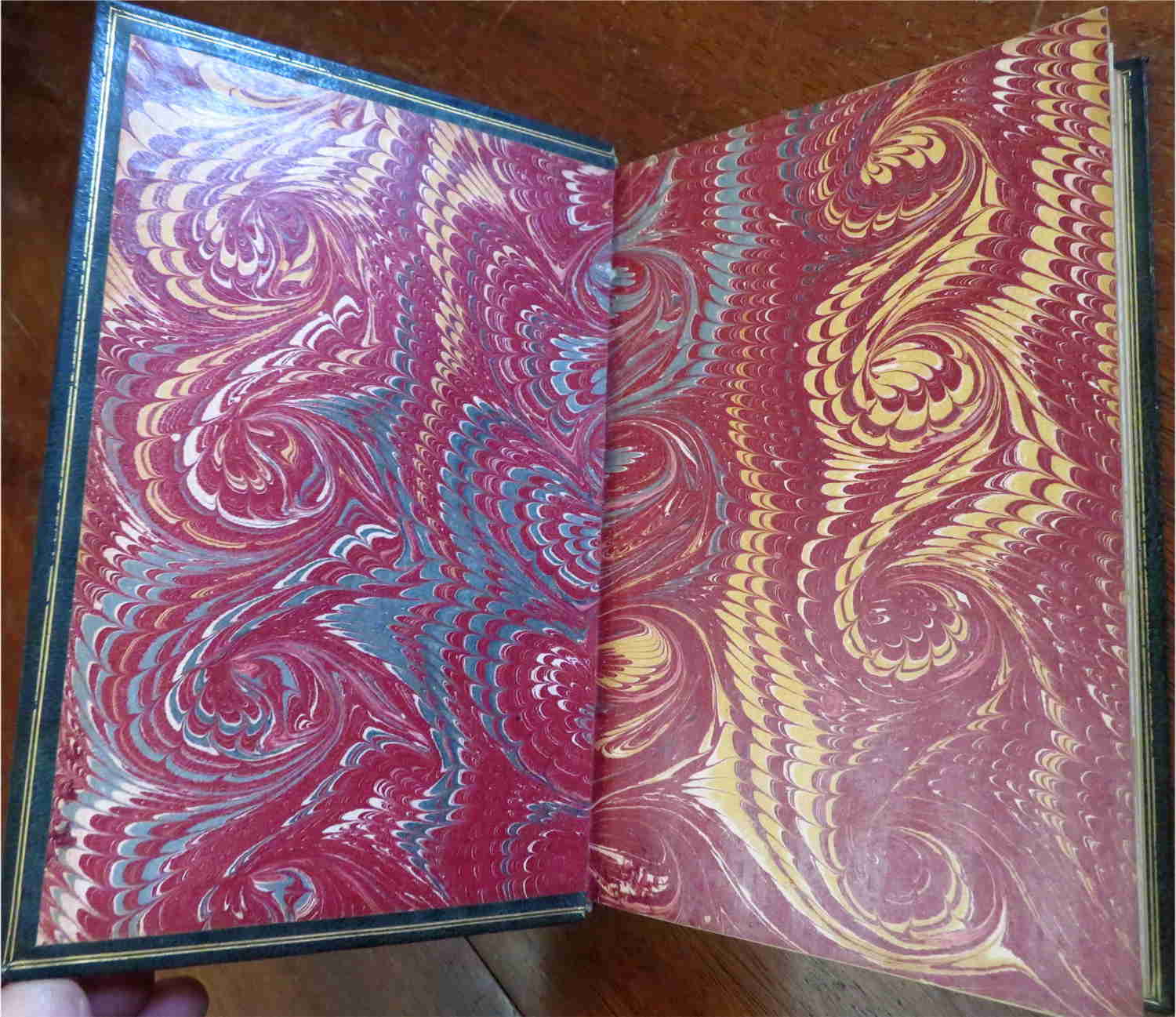 George Pollen Writings 1868 - Rare Fine Morocco Leather Book