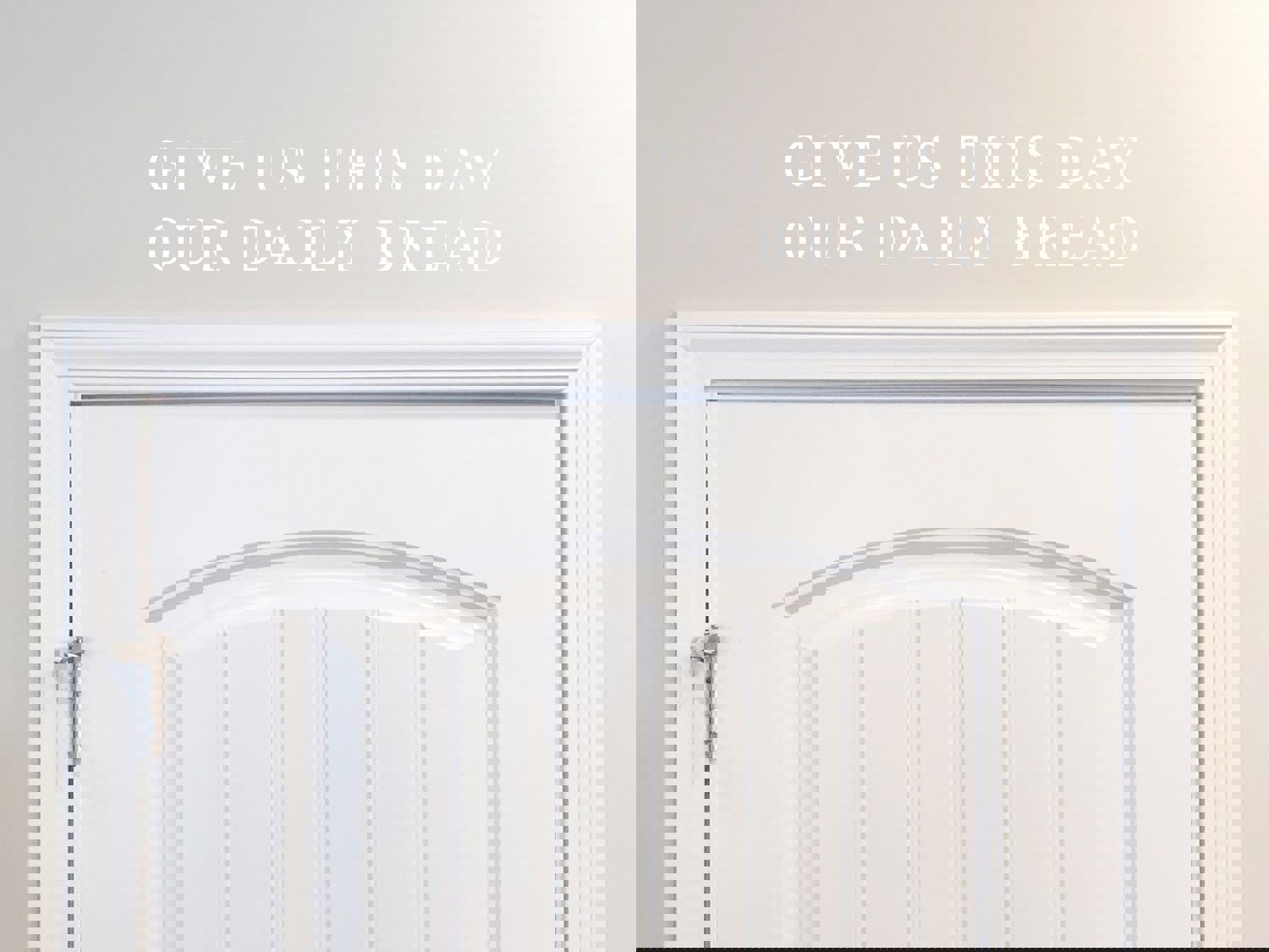 Give Us This Day Our Daily Bread | Kitchen Wall Decal