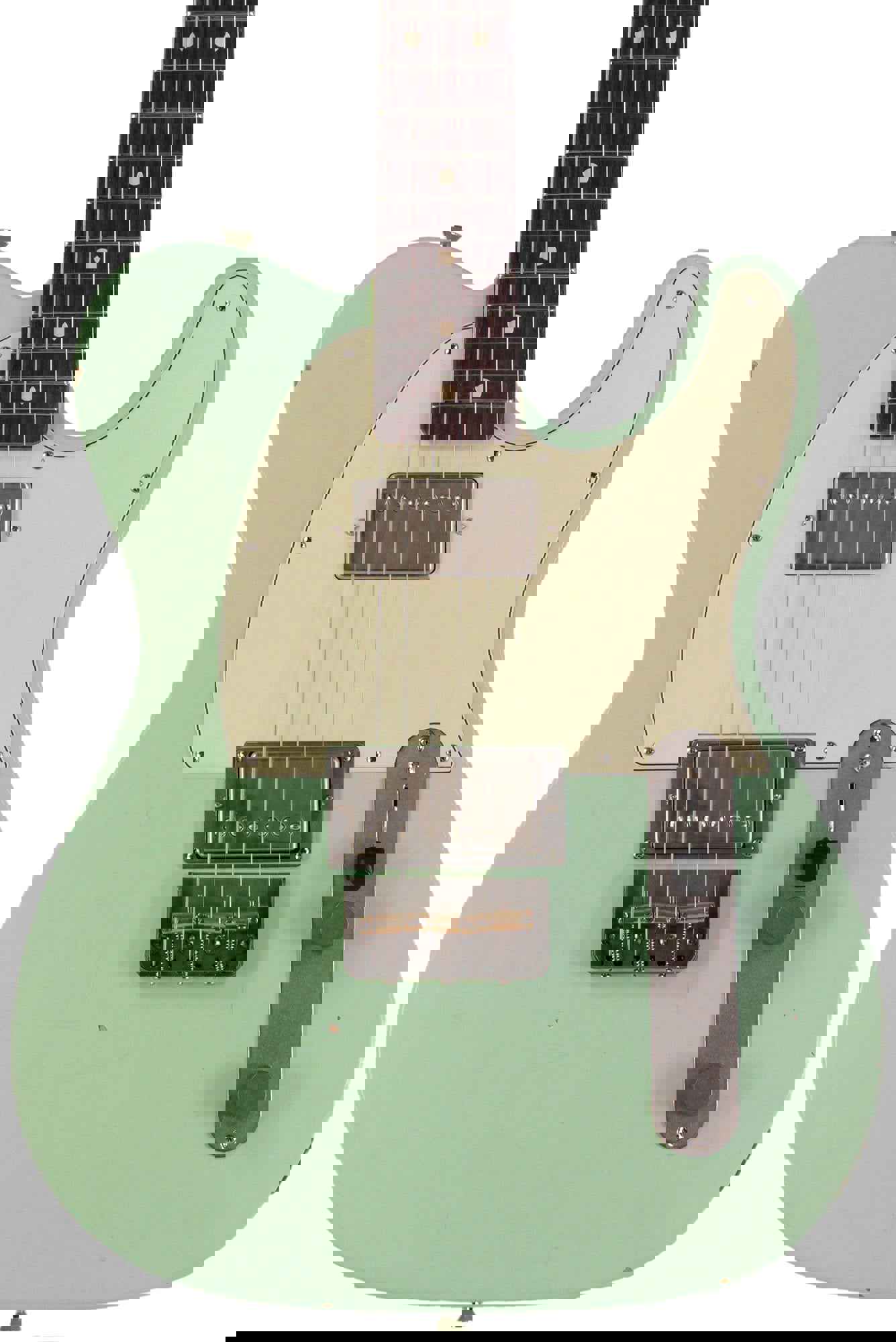 Nash T-2HB Guitar, Surf Green, Lollar Imperials, Light Aging