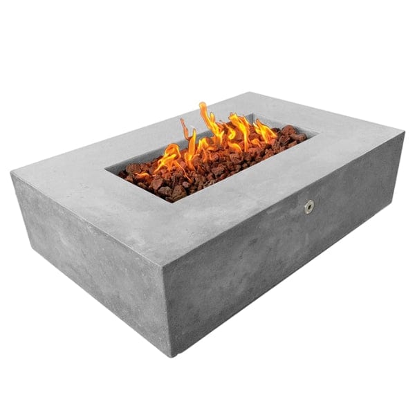 Stonelum Manhattan 04 Rectangular Concrete Fire Pit