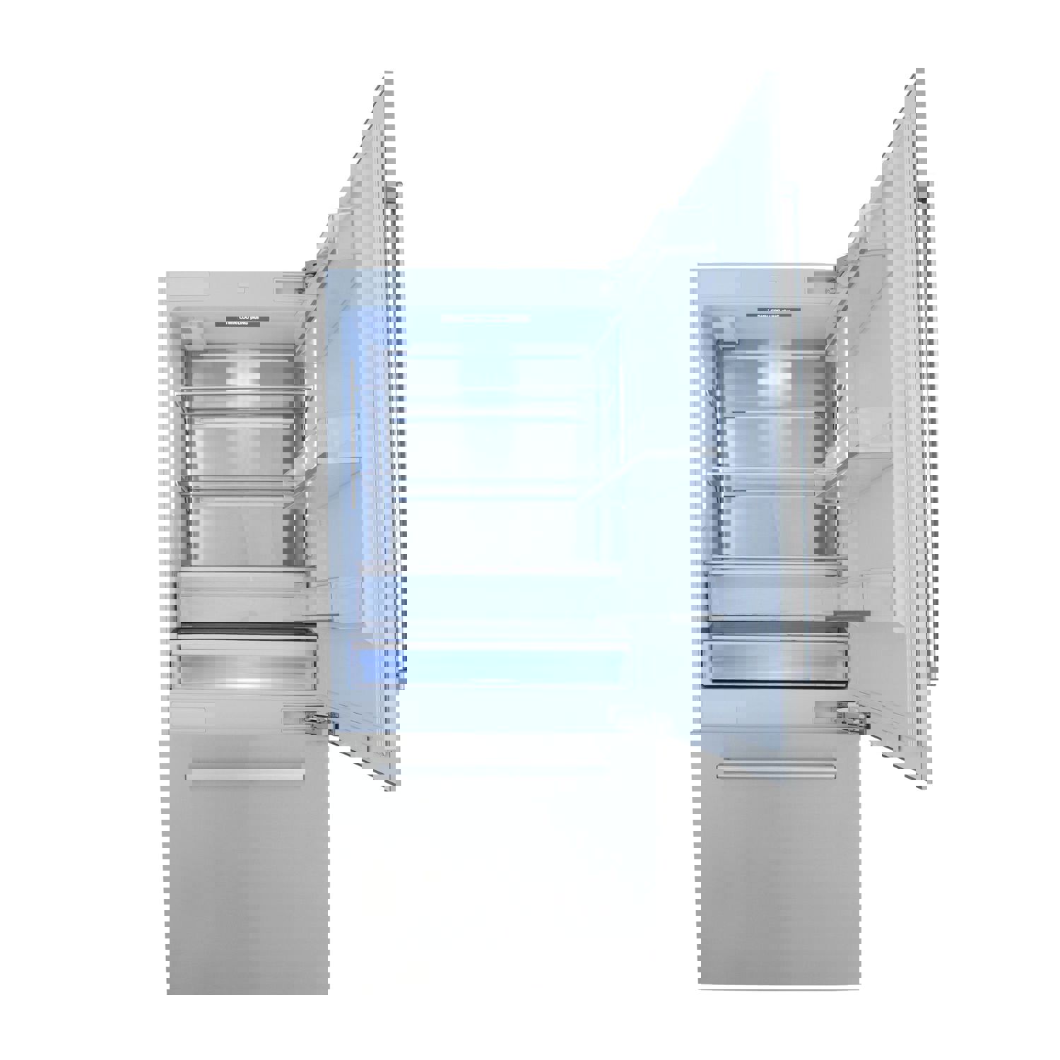 Kucht 36-Inch Built-In Stainless Steel Refrigerator with Ice Maker (KR360SD, K36SDSSP, K36SDSSH)