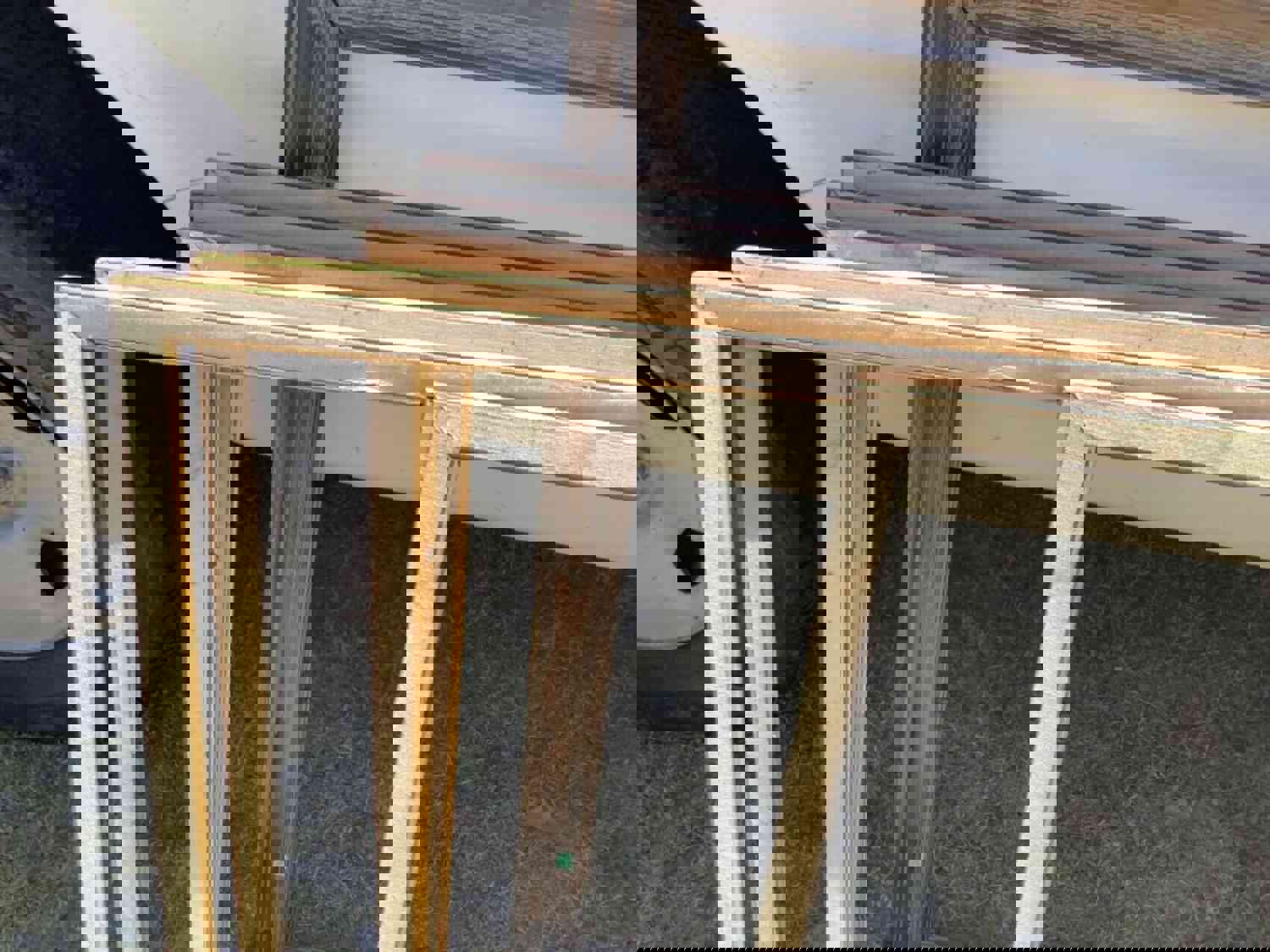 Vintage LOT of 21 Large Picture Frames with Linen and Wood Design for Wall Collage and Crafts