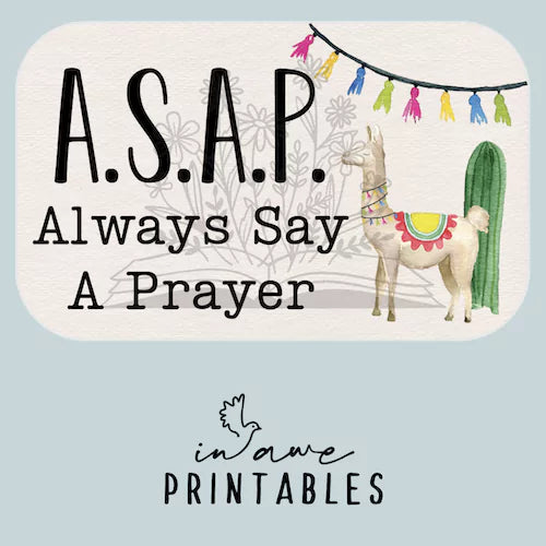 DIY Llama Prayer Box - Printable Spiritual Craft for Faith Expression