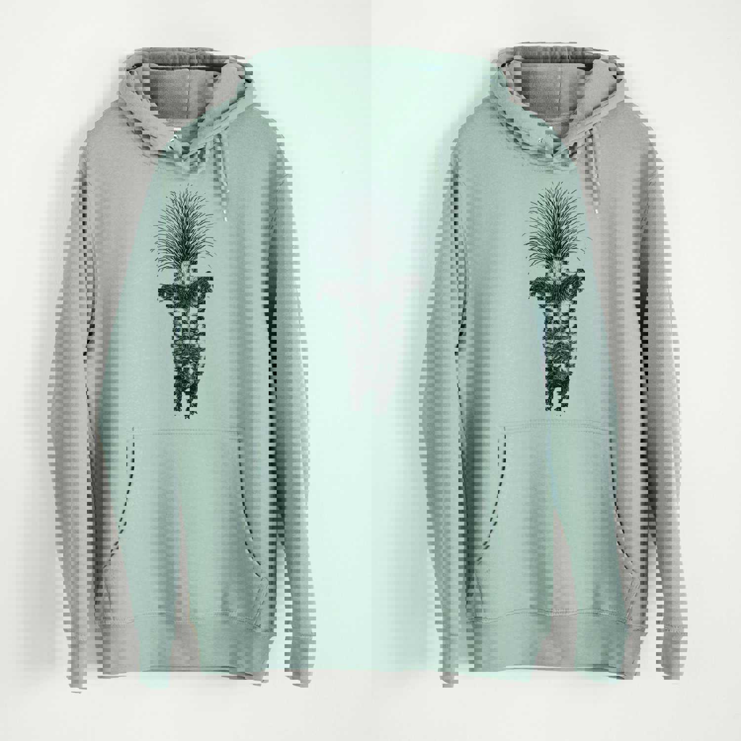 Eastern Spotted Skunk - Spilogale putorius - Mid-Weight Unisex Premium Blend Hoodie