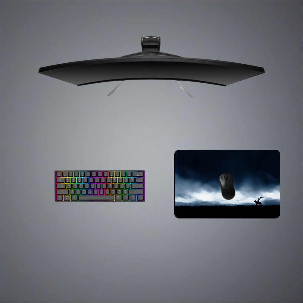 Ronin Storm Design Gaming Mouse Pad - M-XXL Size for Enhanced Accuracy