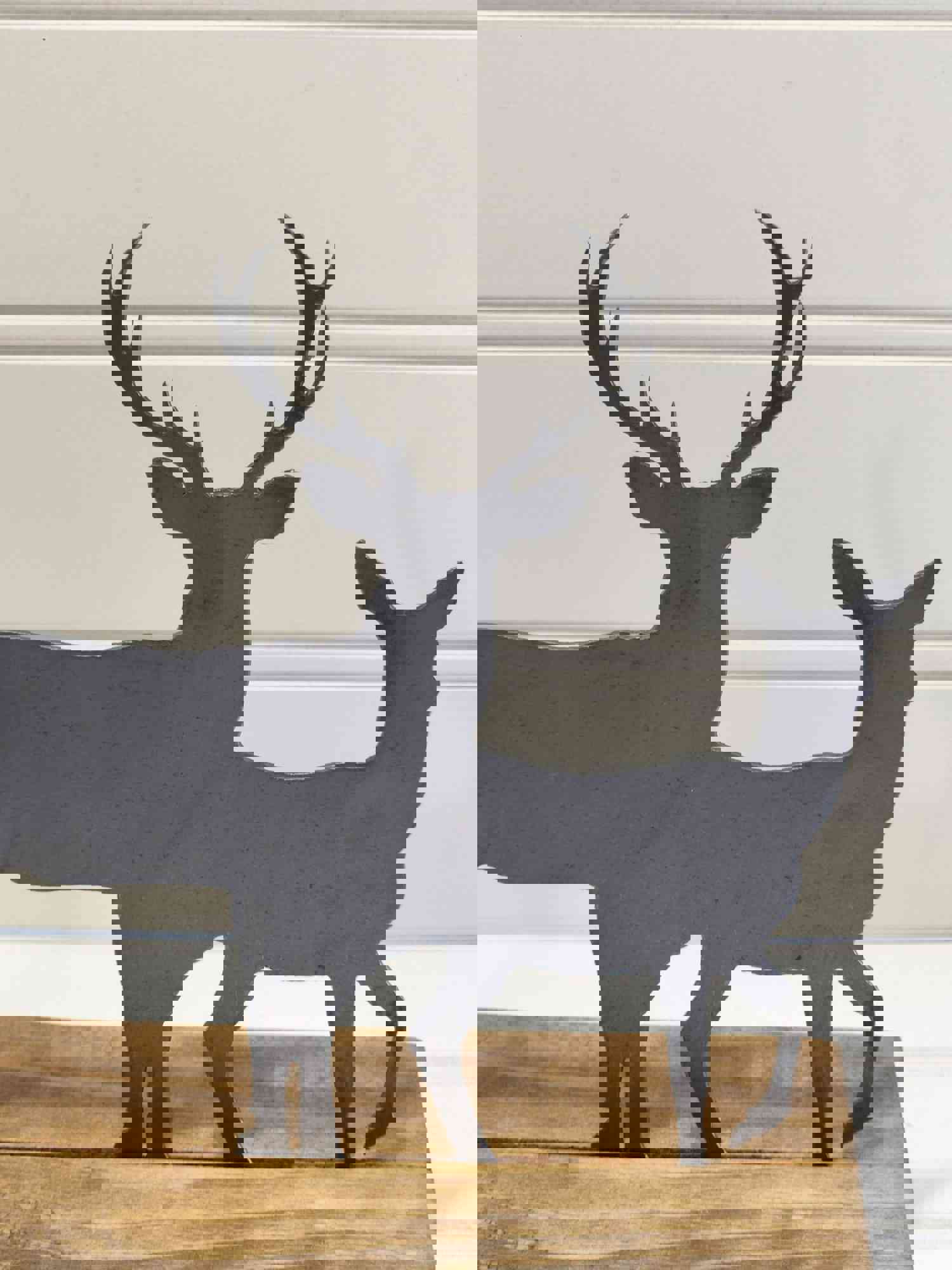 Metal Deer Family - Man Cave Decor & Fathers Day Gift