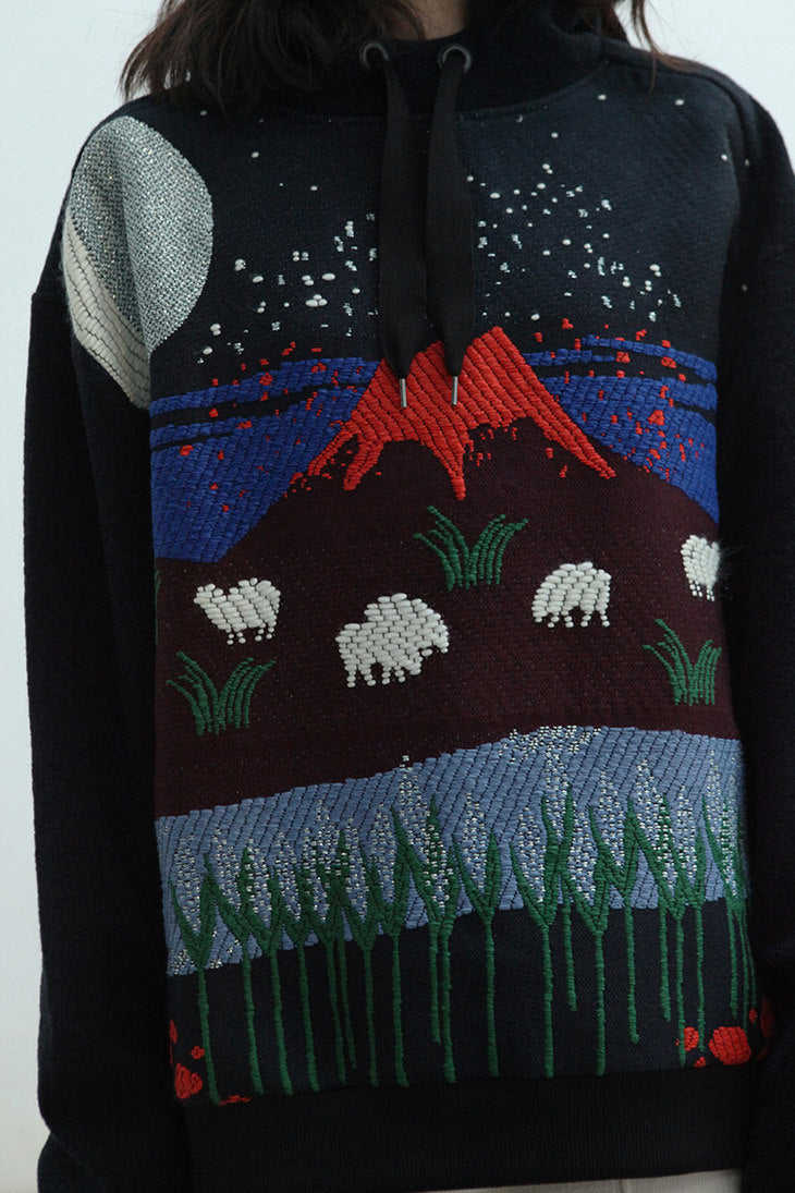 HENRIK VIBSKOV Volcano Hoodie AW19-M214