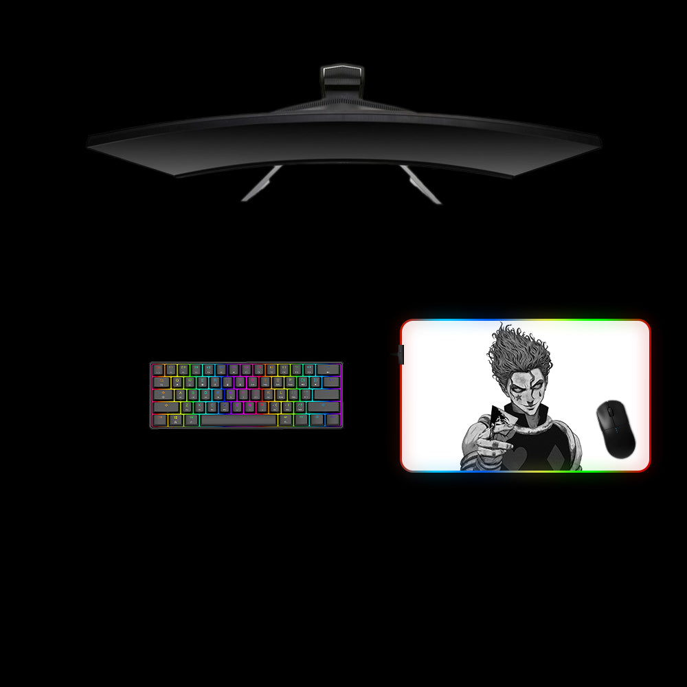 Hisoka Design M-XXL Size Gaming RGB Mouse Pad with LED Strip