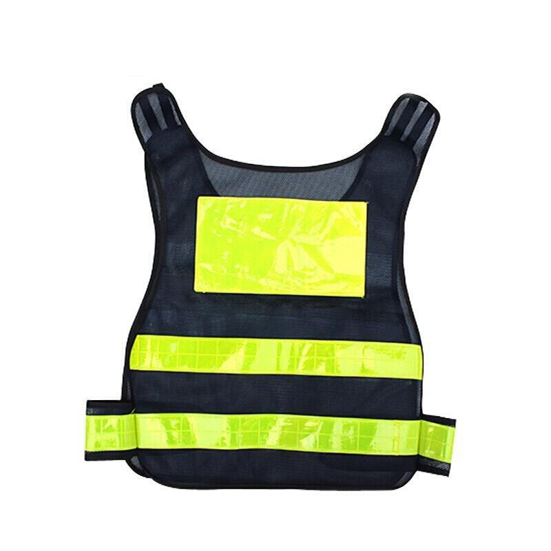 Black Mesh Reflective Vest Safety Clothes for Outdoor Working