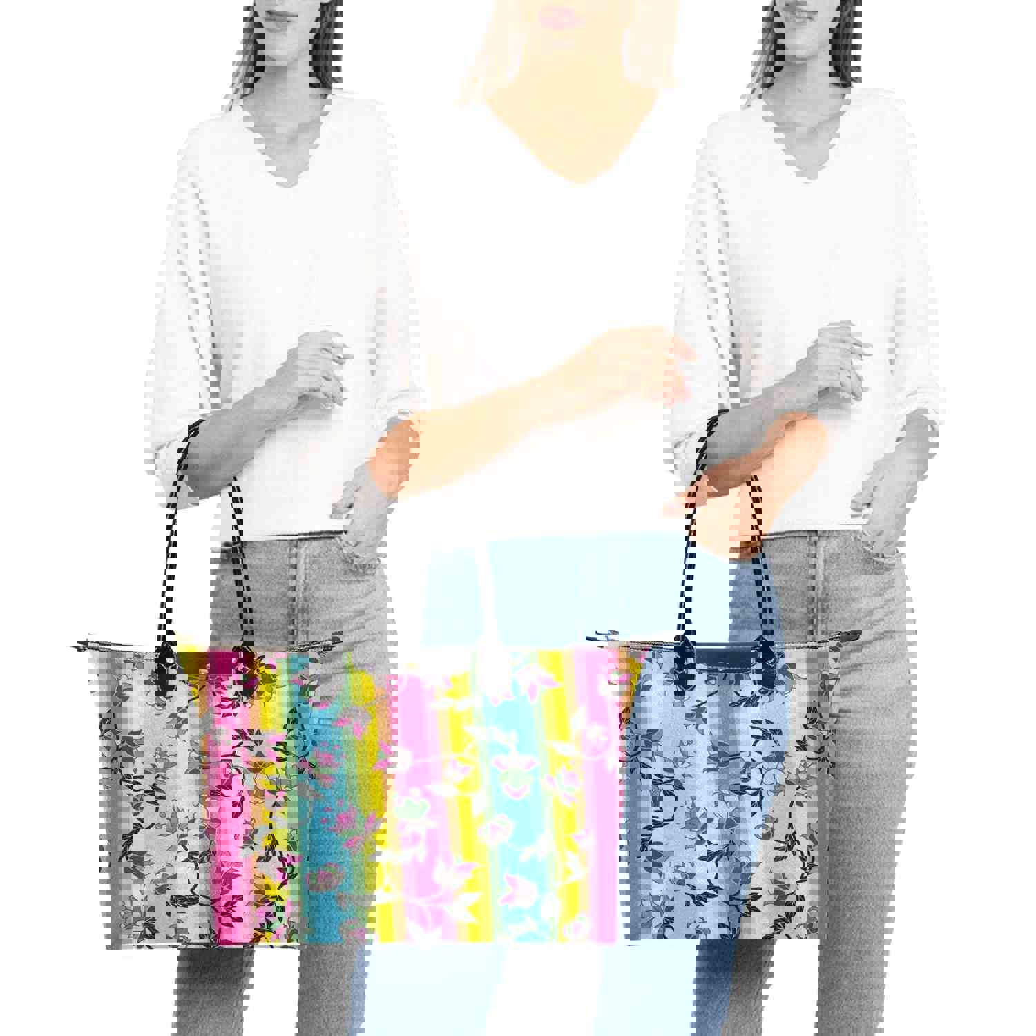 Powwow Carnival Single-Shoulder Lady Handbag