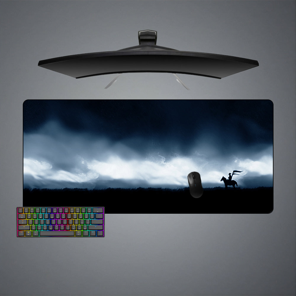 Ronin Storm Design Gaming Mouse Pad - M-XXL Size for Enhanced Accuracy