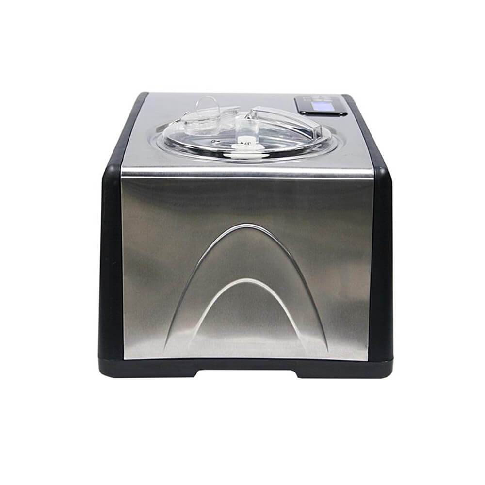 Whynter 1.6 Quart Capacity Automatic Compressor Ice Cream Maker in Stainless Steel ICM-15LS