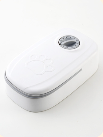 Automatic Pet Feeder Smart Food Dispenser For Cats Dogs with Timer and Stainless Steel Bowl