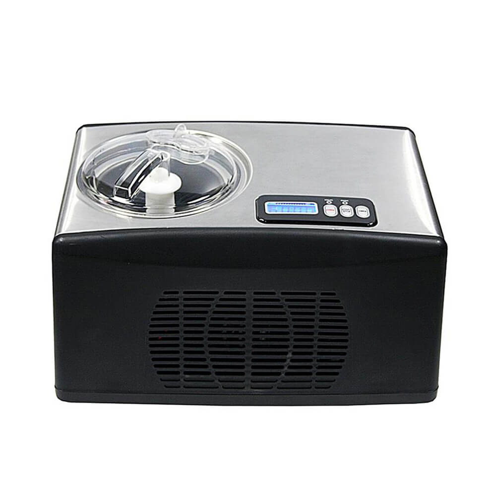 Whynter 1.6 Quart Capacity Automatic Compressor Ice Cream Maker in Stainless Steel ICM-15LS