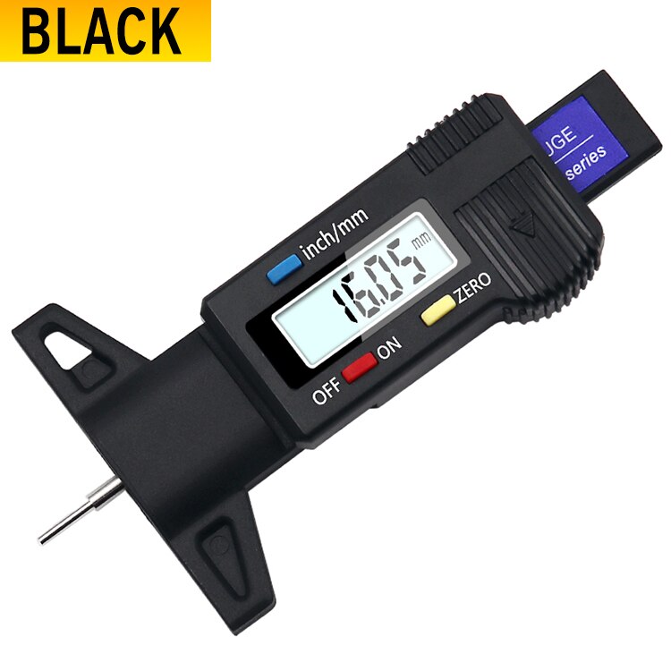 Digital Tire Tread Depth Gauge with LCD Display