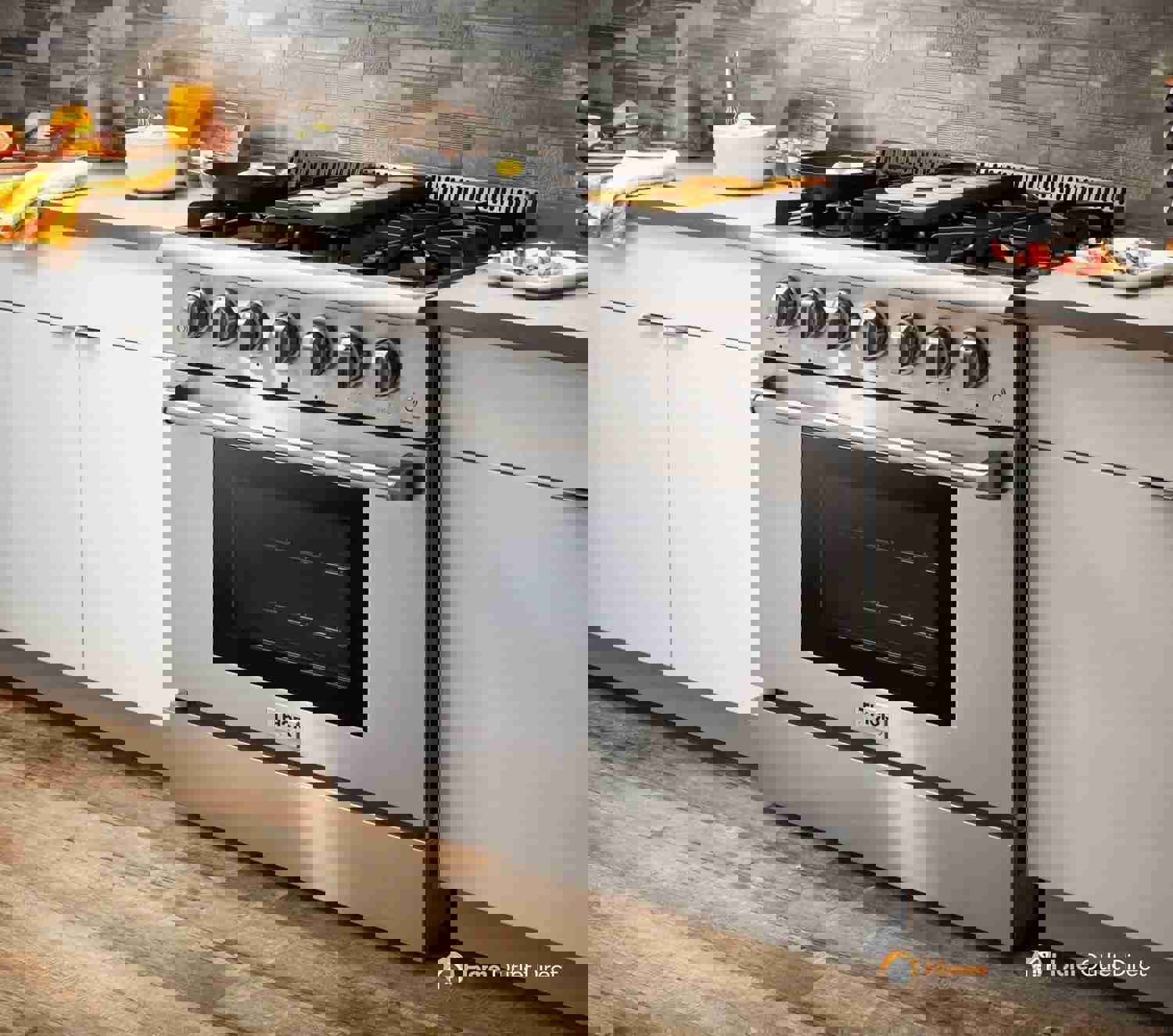 Thor Kitchen 5-Piece Pro Appliance Package - Stainless Steel Combo