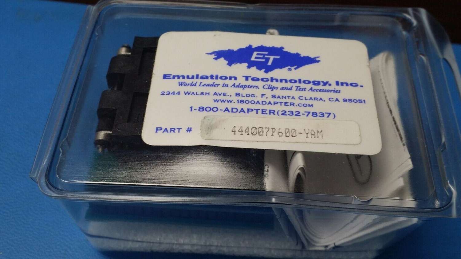444007P600-YAM Emulation Technology Programming Adaptor AS-44-40-07P-6YAM