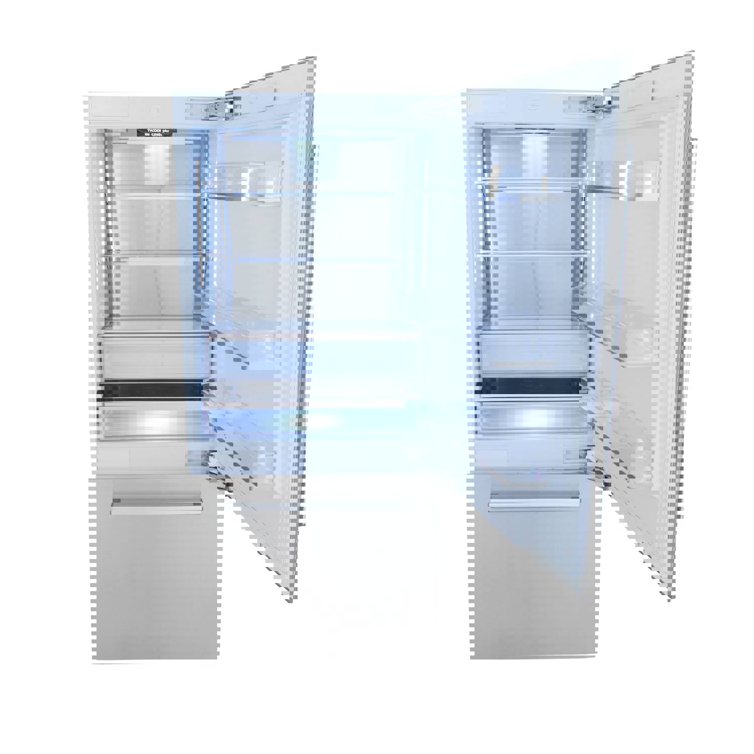 Kucht 36-Inch Built-In Stainless Steel Refrigerator with Ice Maker (KR360SD, K36SDSSP, K36SDSSH)