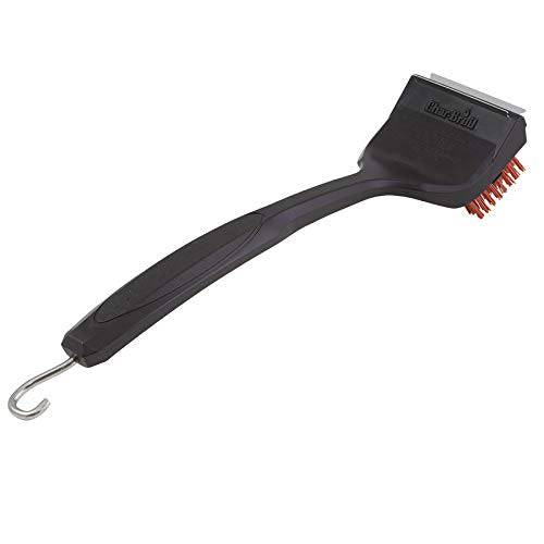 Char-Broil 8666894 SAFER Replaceable Head Nylon Bristle Grill Brush with Cool Clean Technology