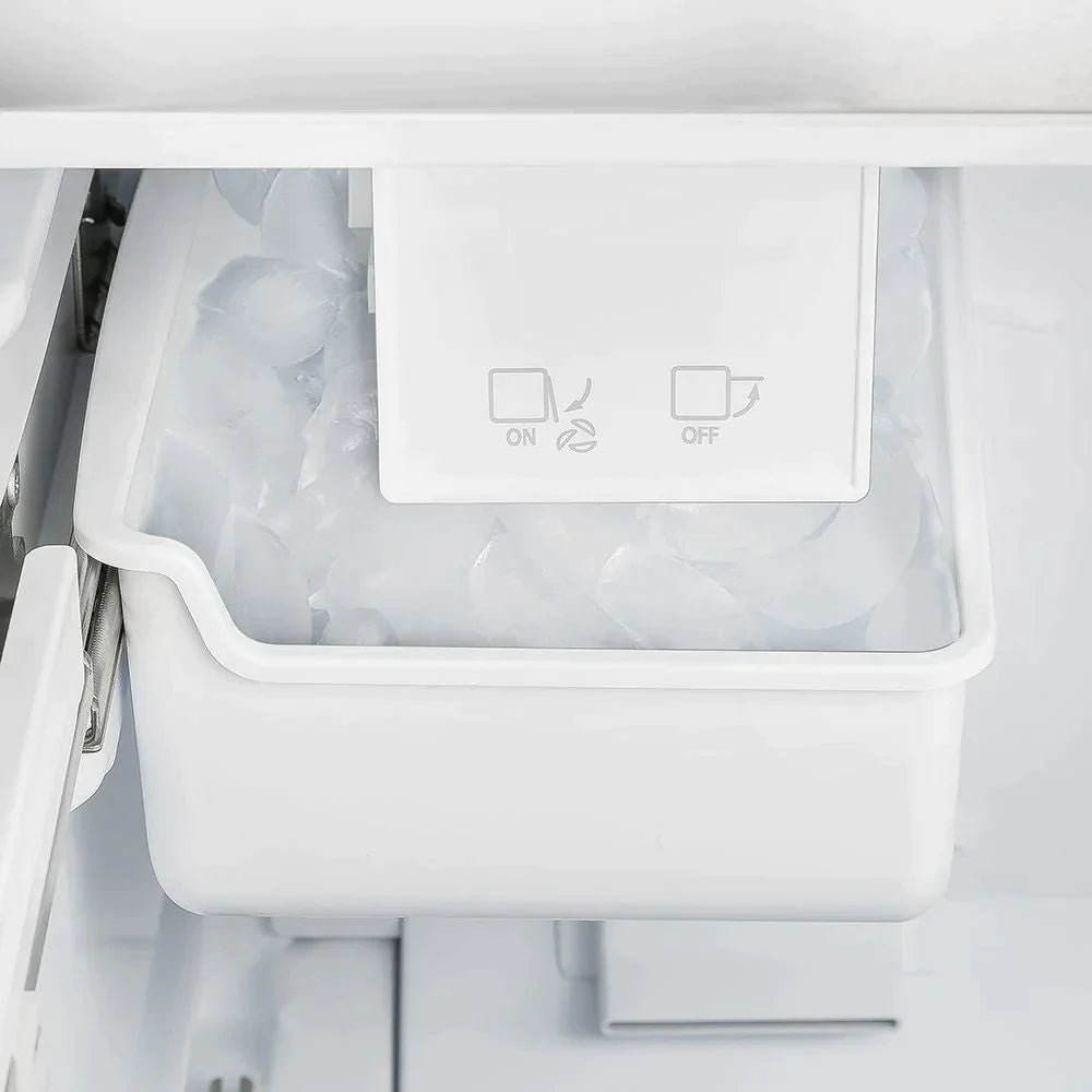 FORNO 31 Inch 17.5 cu ft French Door Refrigerator with Ice Maker in Stainless Steel