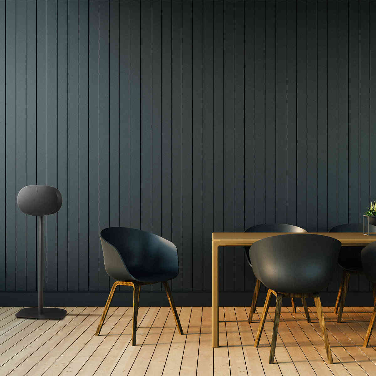 Mountson Floor Stand for Sonos Era 300 - Pair (Black)