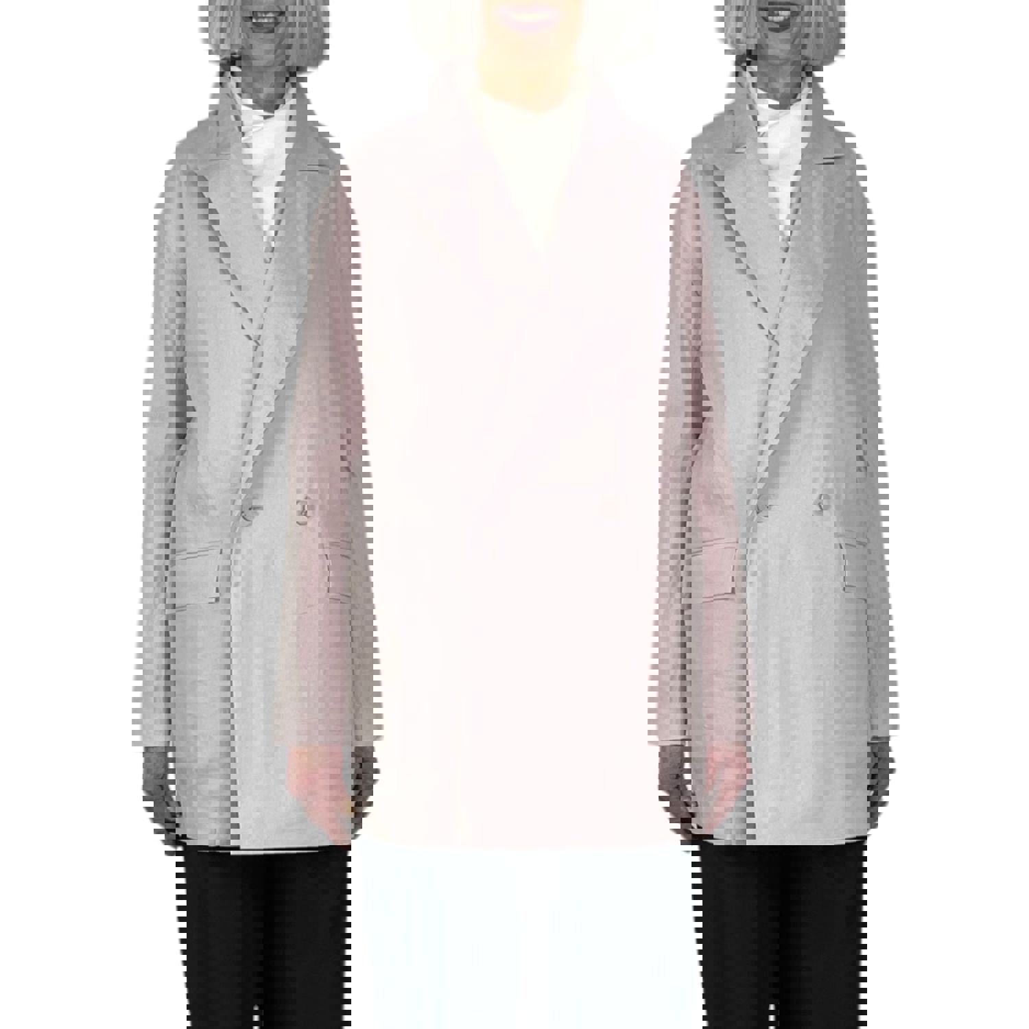 SHAPED MEMBRANE JACKET - Lightweight Linen and Manila Hemp Washi Paper Blend