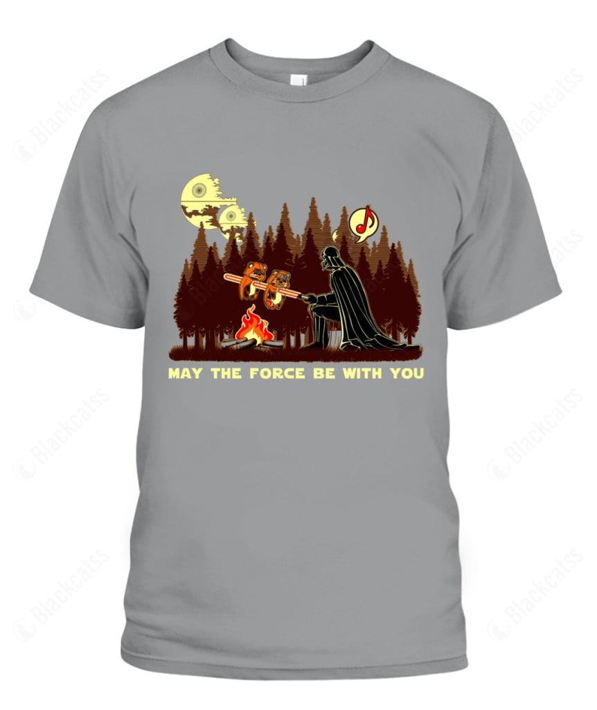 Camp Vader Custom Graphic Unisex Cotton T-Shirt