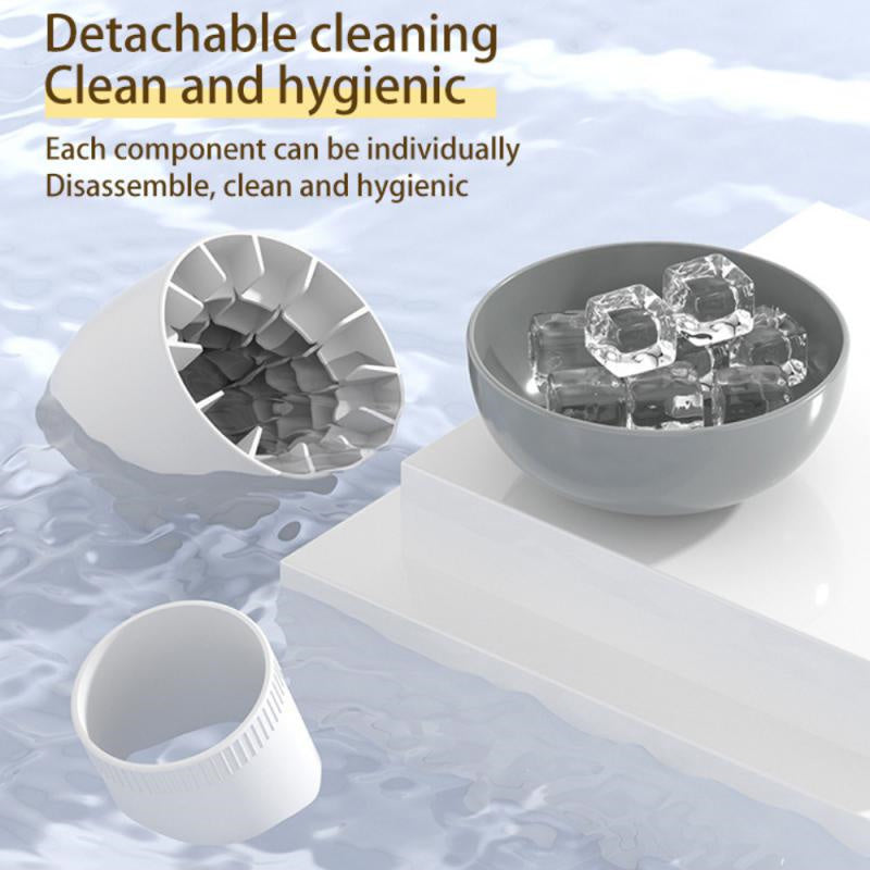 Silicone Mushroom Ice Block Mold - Easy Demould Kitchen Gadget for Homemade Crushed Ice
