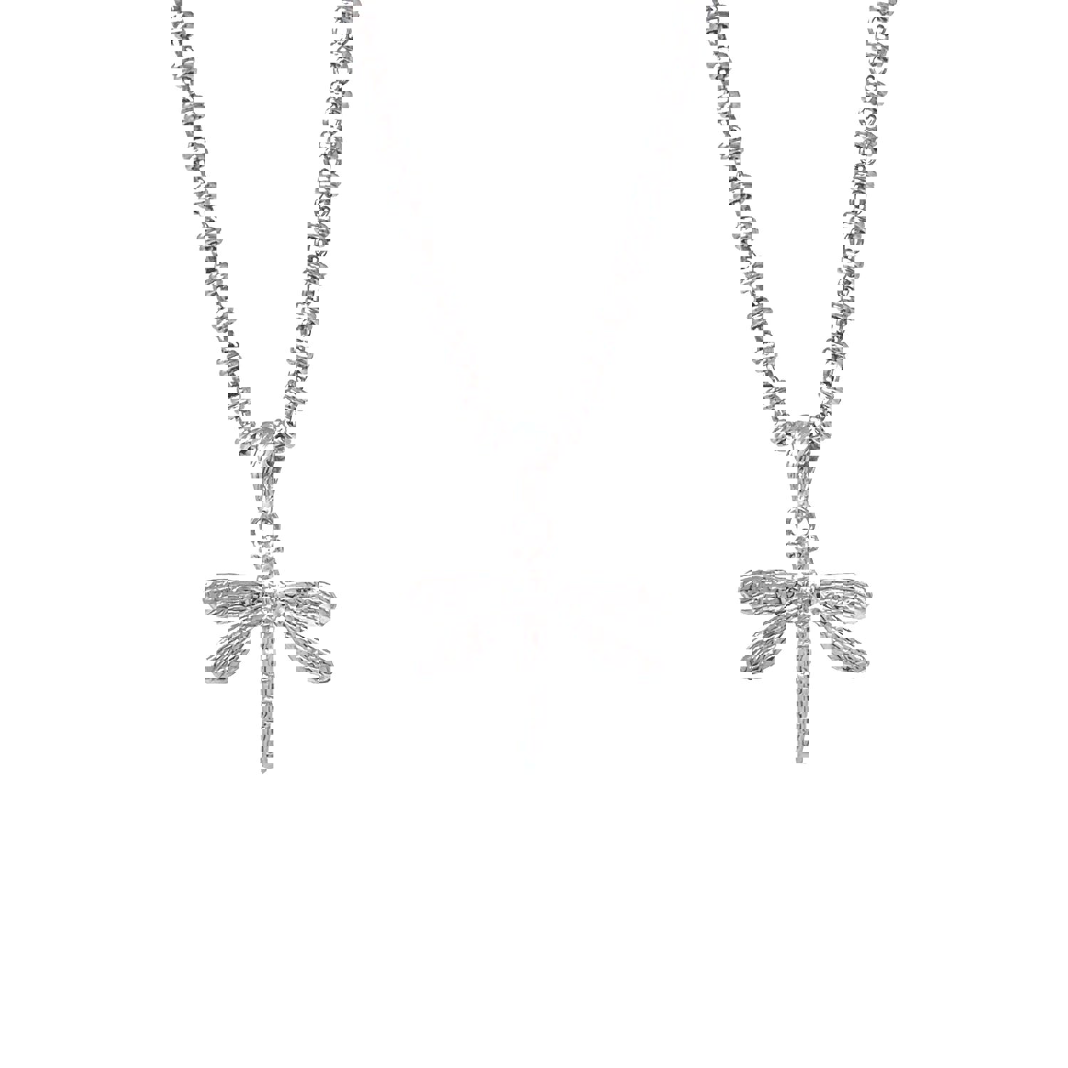 Small Dragonfly Pendant in Silver - Symbol of Wisdom and Good Luck