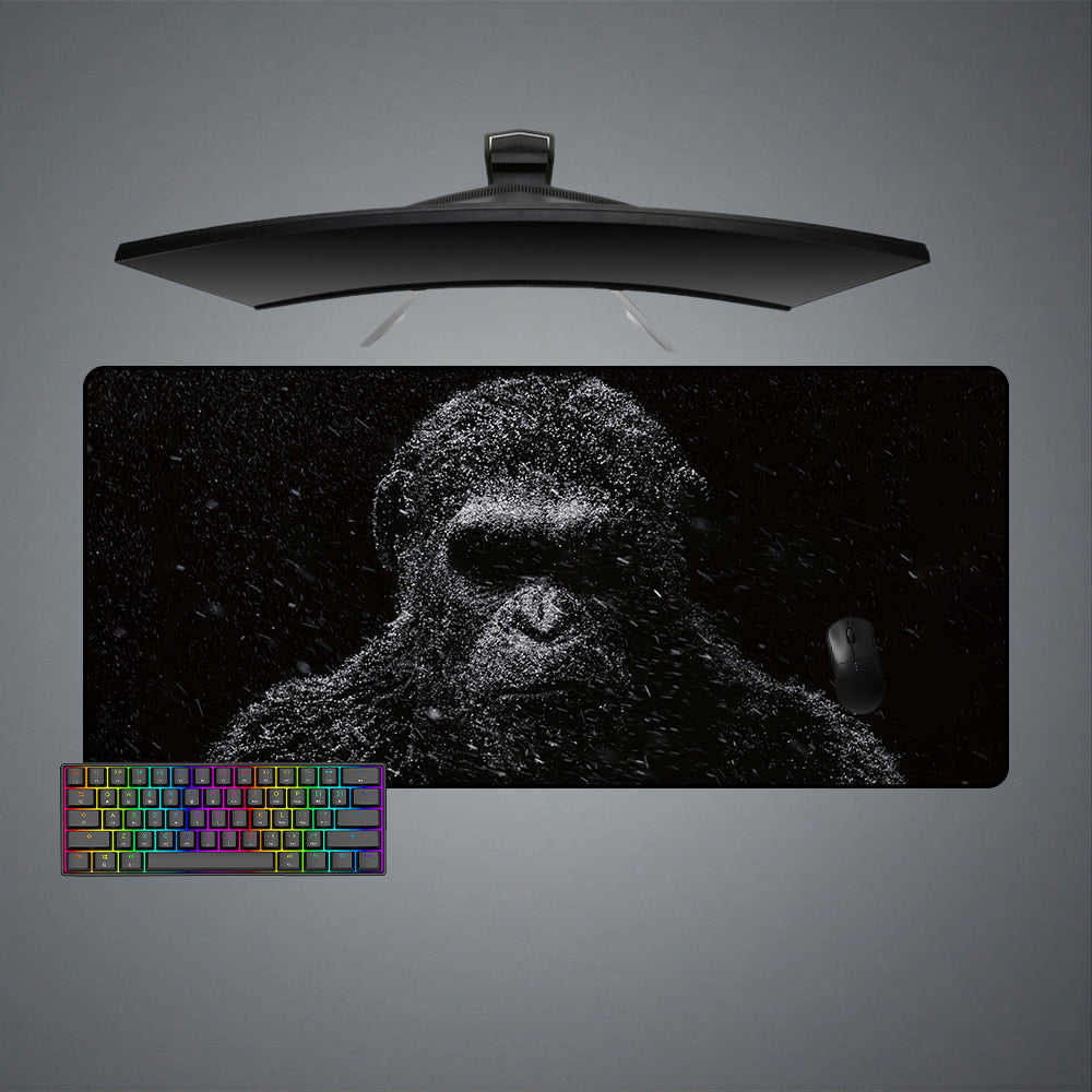 Ape Design M-XXL Size Gaming Mouse Pad, Computer Desk Mat