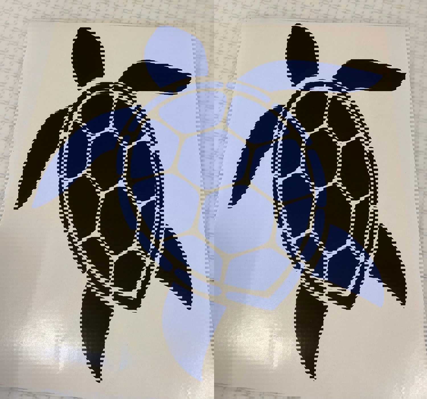 Sea Turtle Hood Decal for Jeep - High-Quality Vinyl Sticker in 8 Colors