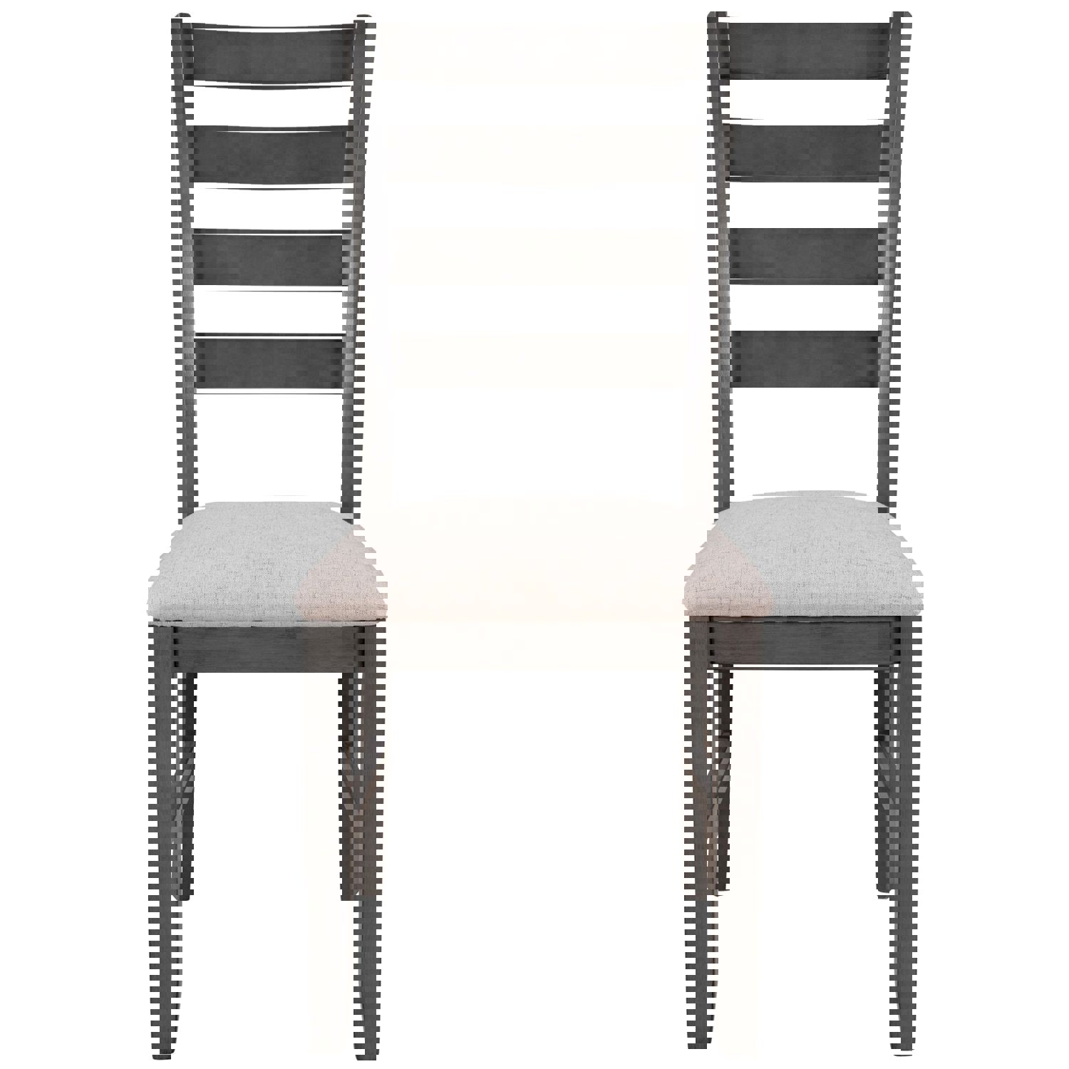 6-Pieces Solid Wood Dining Room Set with Rectangular Table, 4 Chairs, and Bench