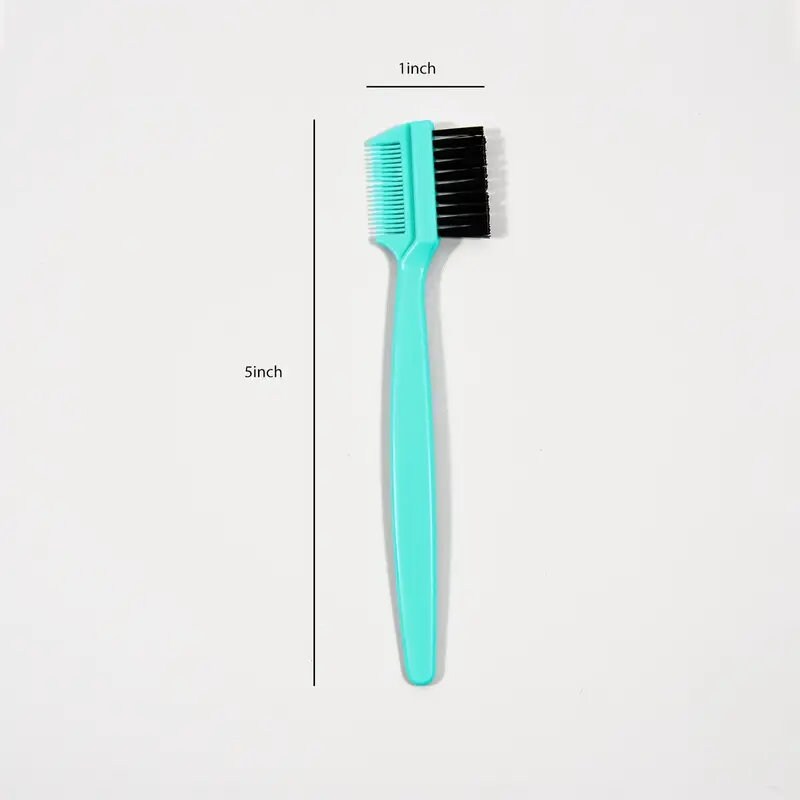 5pcs 2 In 1 Double Head Eyebrow Brush & Eyebrow Comb Eyelash Comb Makeup Tools Beauty Tool For Women & Girls