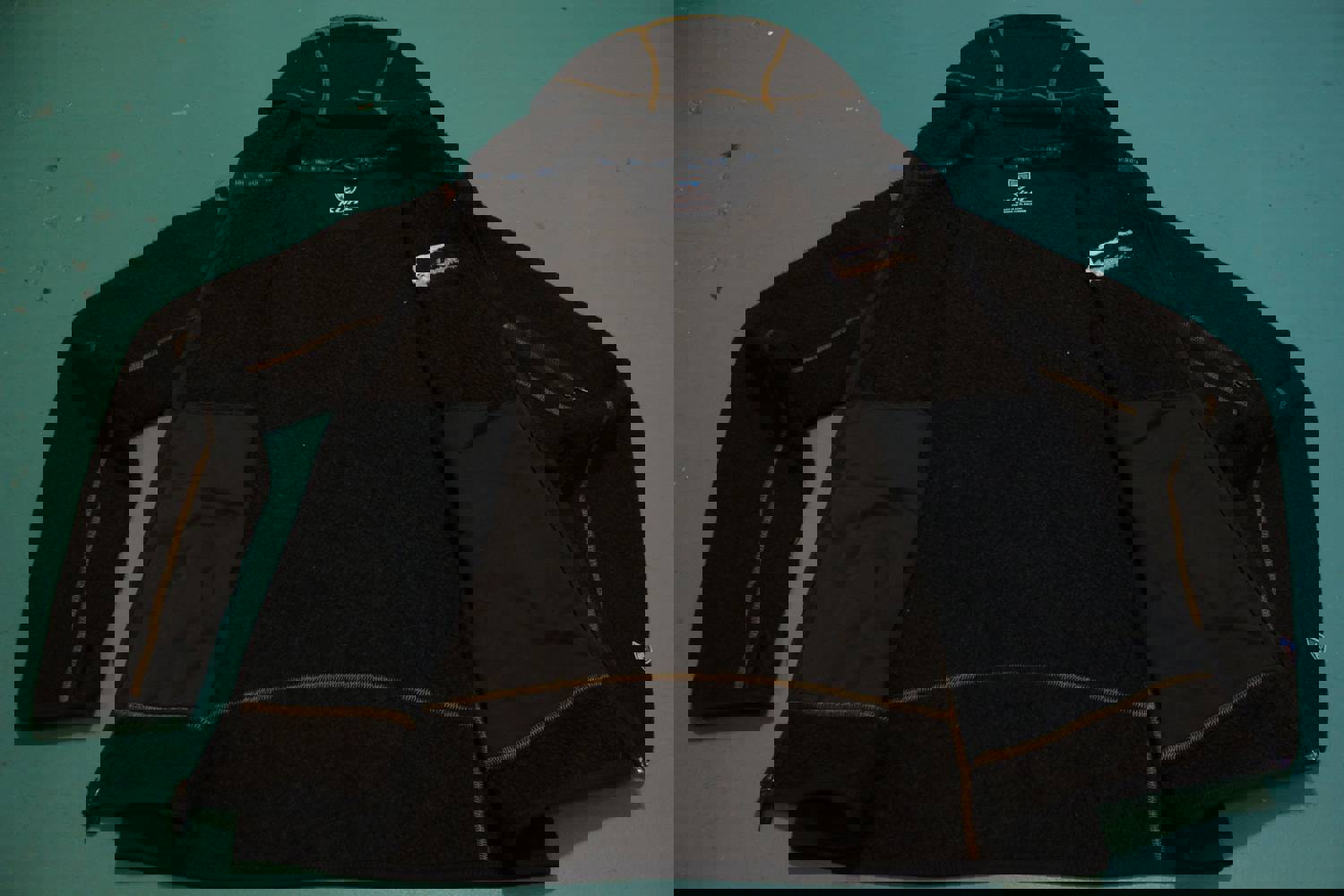 Kuhl Alfpaca Fleece Full Zip Custom Night Hike Hoodie Hiking Jacket