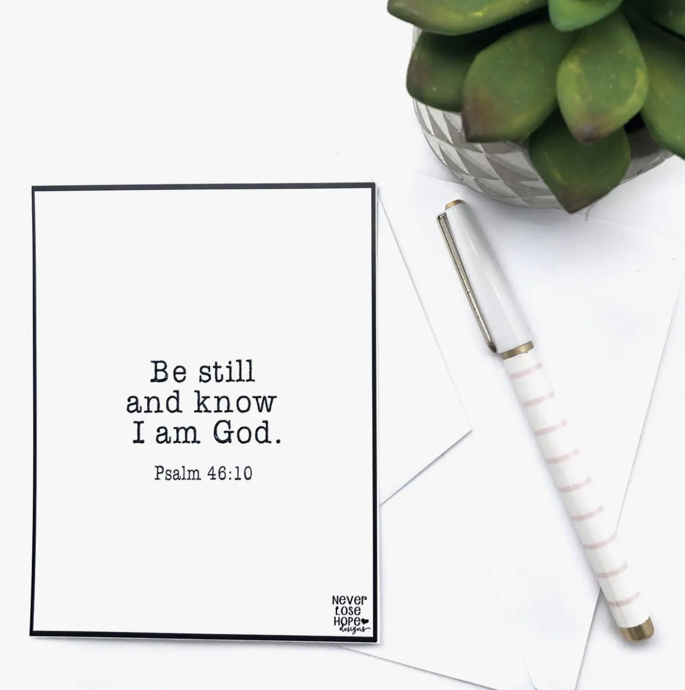 Never Lose Hope Faith Based Greeting Cards