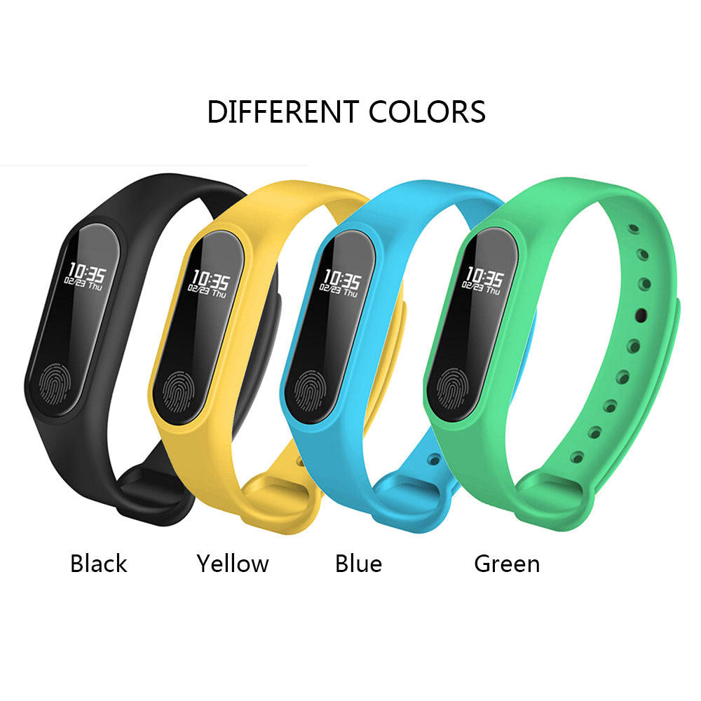 IP67 Smart Wristband with OLED Touch Screen, Heart Rate & Sleep Monitoring