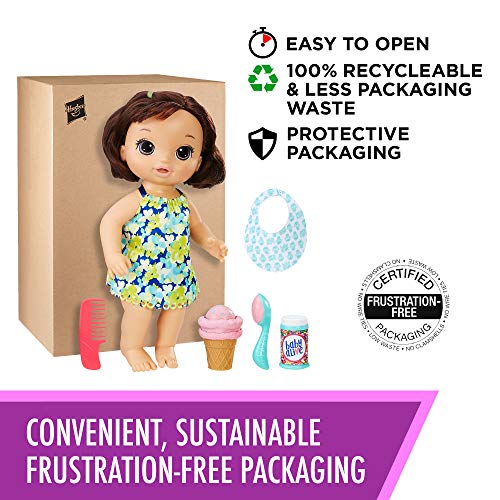 Baby Alive Magical Scoops Baby Doll with Dress and Accessories