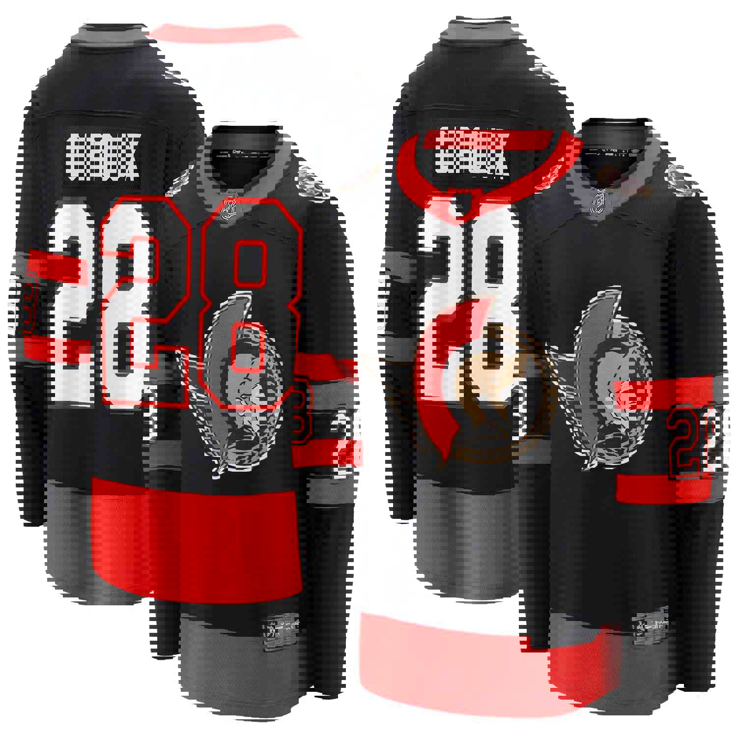 Claude Giroux Ottawa Senators Fanatics Branded Home Breakaway Player Jersey - Black