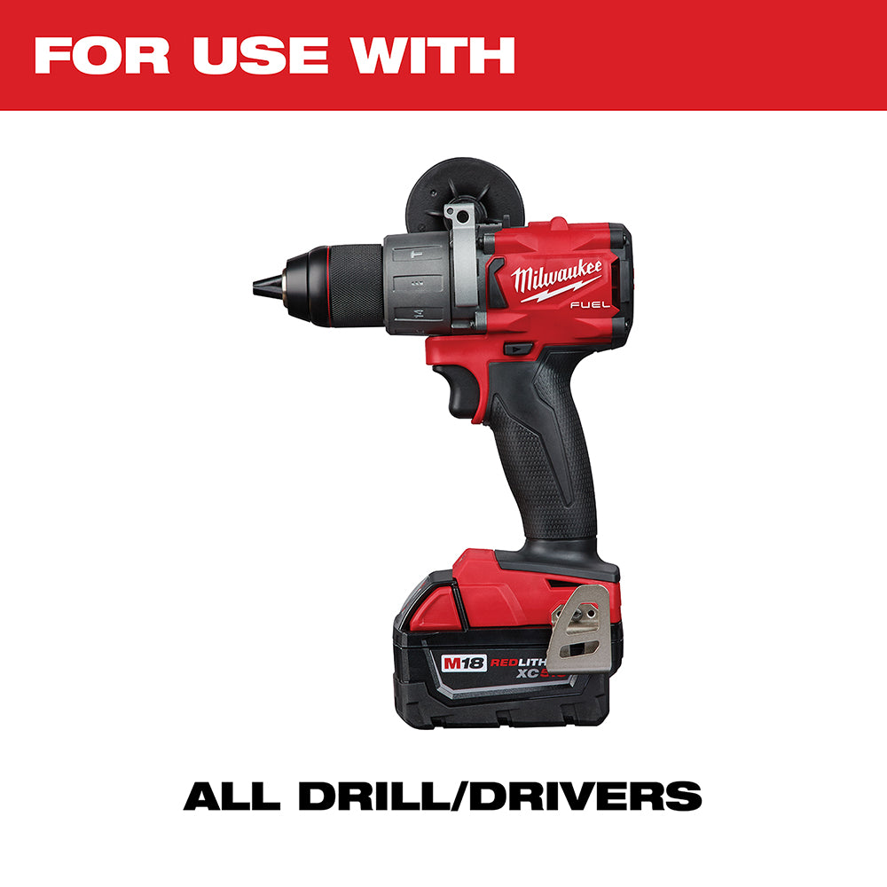 Milwaukee 48-89-9223 3-Flat Black Oxide Jam-Free Step Drill Bit Set - 4pc