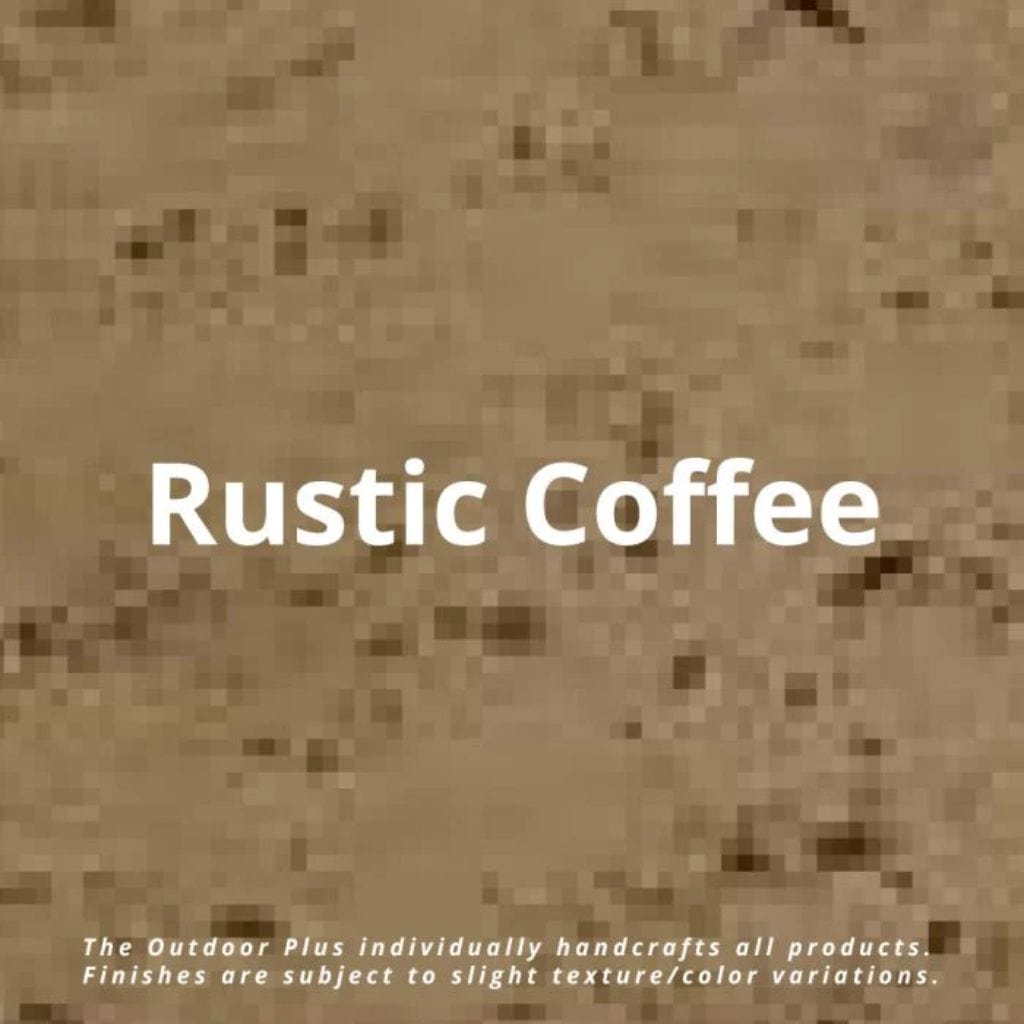 The Outdoor Plus 60 Alameda GFRC Metallic/Rustic Concrete Top Rectangle Natural Gas Fire Pit Table - 12V Electronic